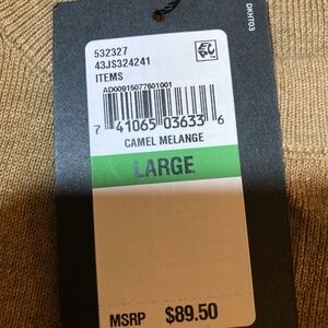 Men’s DKNY long sleeve cotton sweater